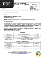 Carta de Presentacion Proyecto Plaza de Mercado