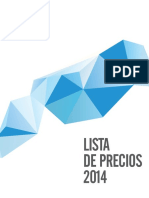 BCT 031 LP014 Lista de Precios 2014 BOHN PDF