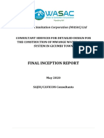 Final Inception Report With Appendices PDF