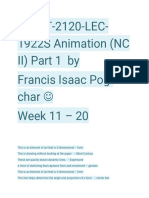 Ict 2120 Animation NC Ii Week 11 20 by Francis Isaac 1