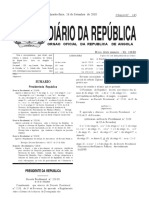 Dec. Pres. Nº 223-18 Arrecadação Receitas