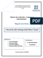 ALE Maroc-Turquie PDF