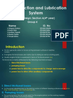 Engine Friction and Lubrication System