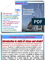 Lectuer 1 Complex Stresses PDF