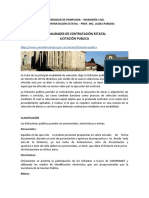 Modalidades de Contratación, Lic Publica