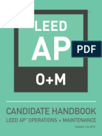 Candidate Handbook: Leed Ap Operations + Maintenance