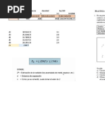 PRACTICA 1 EXCEL Practica de Evaluacion de Reservas Por Metodos Clasicos