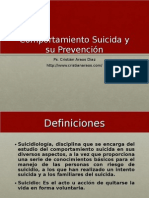 Introducción A La Suicidiología - Psicólogo Forense, Cristián Araos Diaz.