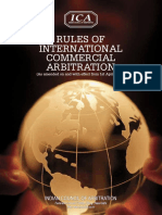 Rules of International Arbitration