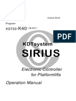 SIRIUS - Manual K40 - r1 - en