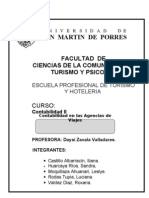 Contabilidad de Agencias de Viajes