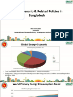 Energy Scenario & Related Policies in Bangladesh