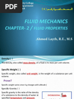 Fluid Mechanics: Chapter-2