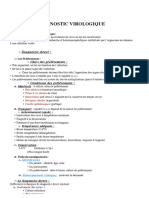 Diagnostic Virologique