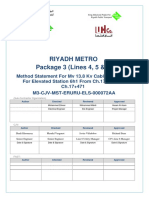 Method of Statement-13.8KV