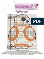 Grille Point de Croix Star Wars BB8