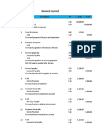 General Journal: Date Description PR Debit Credit