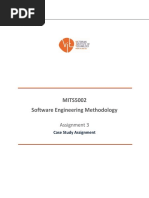 MITS5002 Software Engineering Methodology: Assignment 3