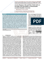 Utilization of Sugarcane Bagasse Ash and Rice Husk Ash On Compressive Strength and Durability of Sustainable Pavement Quality Concrete