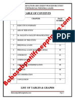 Customer Satisfaction and Credit Procedure Study of Citifinancial Personal Loans