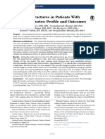 Facial Fractures in Patients With Firearm Injuries: Profile and Outcomes