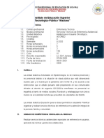 Silabo Asistencia en Usuario Oncologico Oncologico