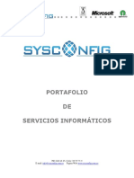 Portafolio de Servicios Informáticos SYSCONFIG