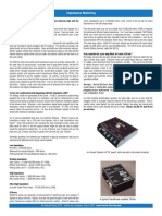 Impedance Matching: An Award-Session AP10 Pedal' Style Acoustic Instrument Preamp