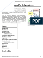 Estado de Agregación de La Materia - Wikipedia, La Enciclopedia Libre