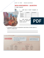 Concordancia Sustantivo y Adjetivo