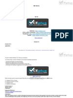 Number: MD-100 Passing Score: 800 Time Limit: 120 Min: Website: VCE To PDF Converter: Facebook: Twitter