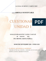 Cuestionario Desarrollo Sustentable Unidad 1