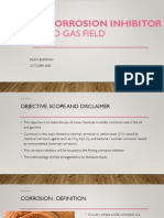 Filming Corrosion Inhibitor For Oil and Gas Field