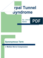 Carpal Tunnel Syndrome