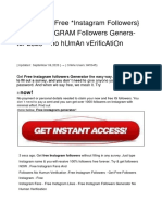 (Mimiteh) (Free Instagram Followers) Free Instagram Followers Genera-Tor 2020 No Human Verification