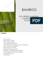 Bamboo-ECO FRIENDLY MATERIAL