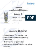 Lecture 5 - 102MAE Thermofluids