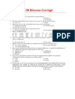 QCM Réseau Avec Correction en Format PDF