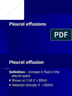 Pleural Effusions