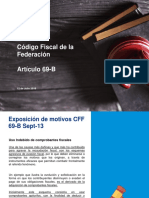 KPMG Código Fiscal de La Federación Artículo 69 B