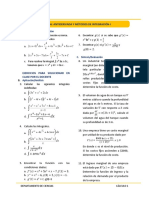 Semana 6 1 - 2 Antiderivada, Cambio de Variable