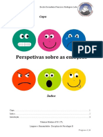 Perspetivas Sobre As Emoções