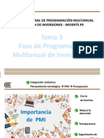 Tema 3 - Programación Multianual de Inversiones