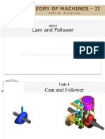 Theory of Machines - Ii: Cam and Follower