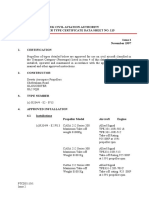 Uk Civil Aviation Authority Propeller Type Certificate Data Sheet No. 115