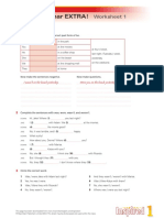 Grammar-EXTRA Inspired 1 Unit 6 Simple Past Be PDF