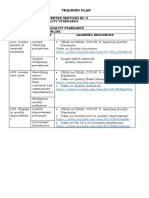 Training Plan Basic Competency