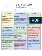 Short Story Choice Board 3