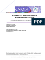 Ecoformação e Transdisciplinaridade