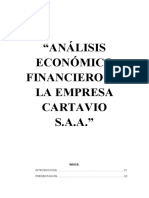 Cartavio Saa Analisis Economico Financiero